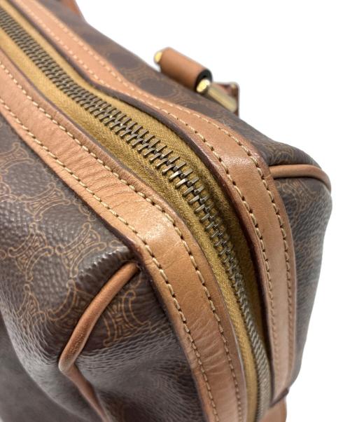 CELINE（セリーヌ）CELINE (セリーヌ) マカダム ハンドバッグ ブラウンの古着・服飾アイテム