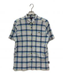 Patagonia（パタゴニア）の古着「A/Cシャツ 半袖シャツ」｜ブルー