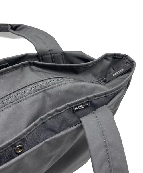 PORTER GIRL（ポーターガール）PORTER GIRL (ポーターガール) MOUSSE トート M ブラックの古着・服飾アイテム