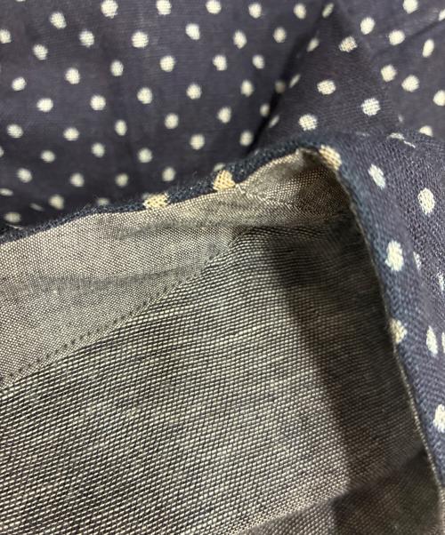 45rpm（45アールピーエム）45rpm (45アールピーエム) ドット柄 長袖ワンピース ネイビー サイズ:SIZE 2の古着・服飾アイテム