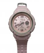 CASIOカシオ）の古着「スター・ダイアル・シリーズ Baby-G 腕時計」｜ピンク