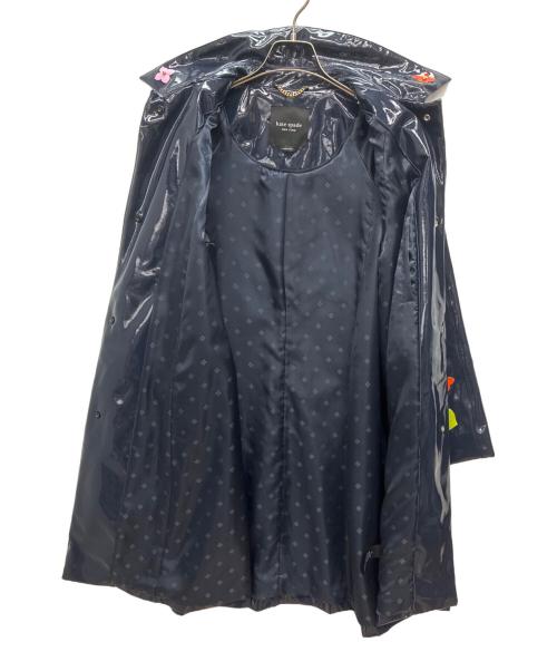 Kate Spade（ケイトスペード）Kate Spade (ケイトスペード) フローラル エンベリッシュ コート ネイビー サイズ:Sの古着・服飾アイテム