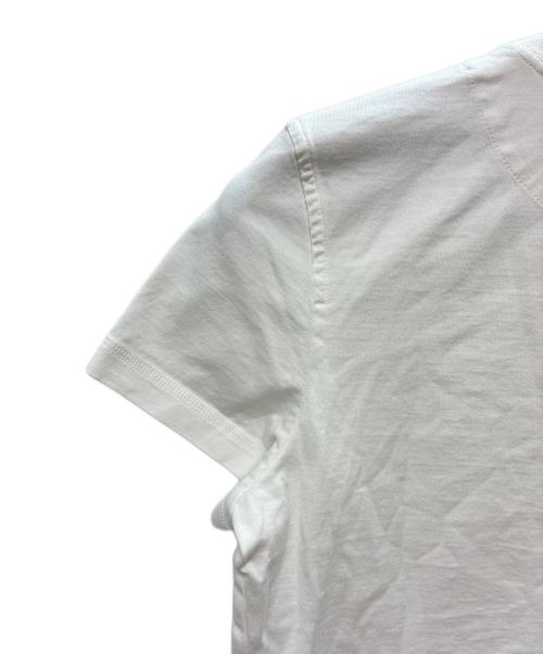 HERMES（エルメス）HERMES (エルメス) カルトゥッシュ モール グリ・ニュアージュ / 半袖Tシャツ ホワイト サイズ:38の古着・服飾アイテム