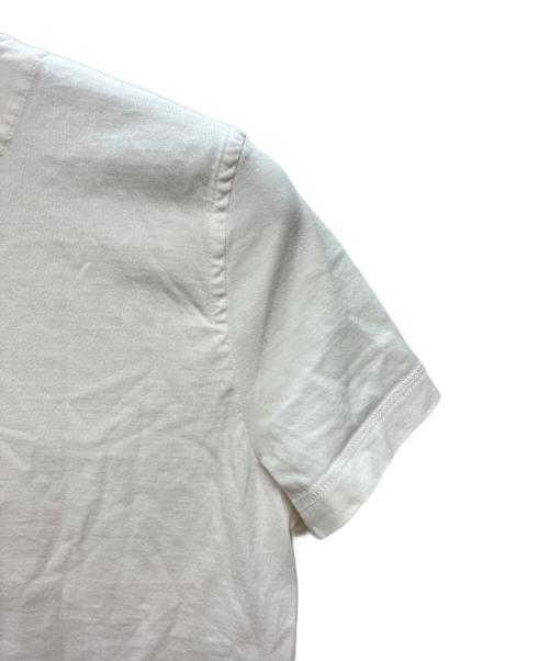HERMES（エルメス）HERMES (エルメス) カルトゥッシュ モール グリ・ニュアージュ / 半袖Tシャツ ホワイト サイズ:38の古着・服飾アイテム