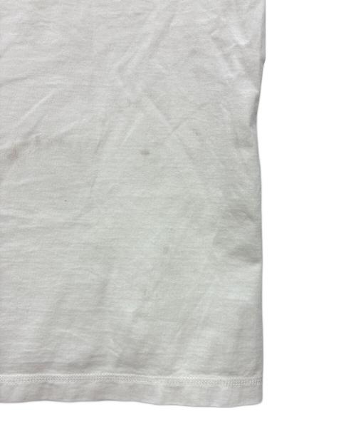 HERMES（エルメス）HERMES (エルメス) カルトゥッシュ モール グリ・ニュアージュ / 半袖Tシャツ ホワイト サイズ:38の古着・服飾アイテム