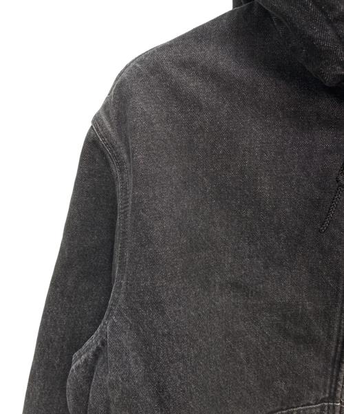 CarHartt（カーハート）CarHartt (カーハート) 80s 星タグ デニムアクティブジャケット 裏ネル ブラック サイズ:不明の古着・服飾アイテム