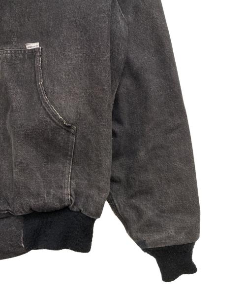 CarHartt（カーハート）CarHartt (カーハート) 80s 星タグ デニムアクティブジャケット 裏ネル ブラック サイズ:不明の古着・服飾アイテム