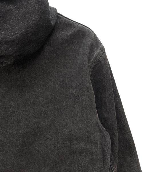 CarHartt（カーハート）CarHartt (カーハート) 80s 星タグ デニムアクティブジャケット 裏ネル ブラック サイズ:不明の古着・服飾アイテム