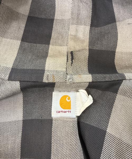 CarHartt（カーハート）CarHartt (カーハート) 80s 星タグ デニムアクティブジャケット 裏ネル ブラック サイズ:不明の古着・服飾アイテム