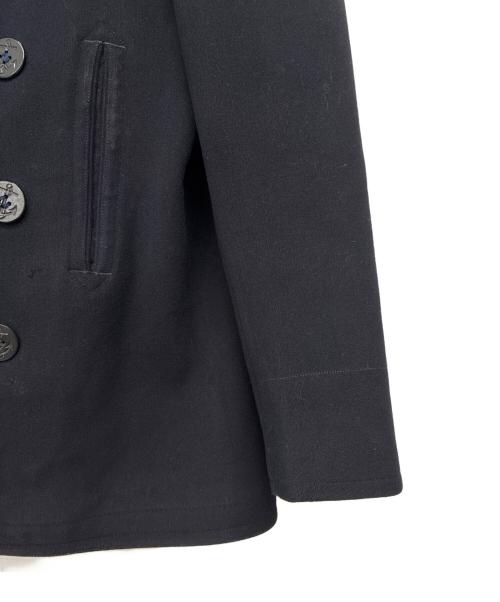 U'S NAVY（ユーエスネイビー）U'S NAVY (ユーエスネイビー) 40s 前期 10ボタン Pコート ネイビー サイズ:不明の古着・服飾アイテム