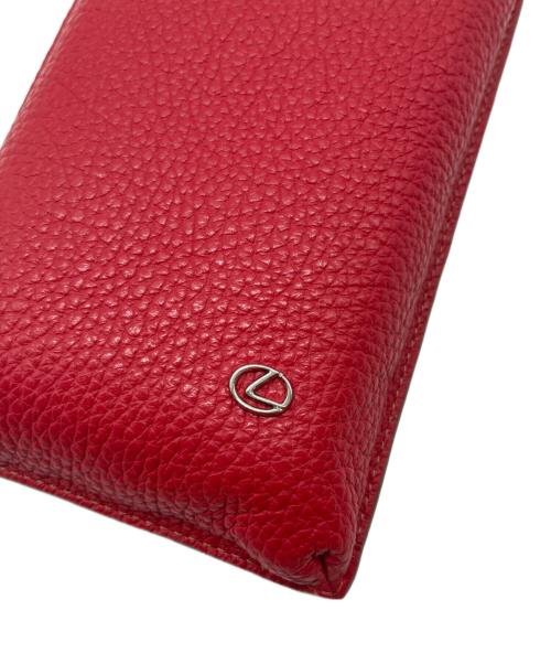 LEXUS（レクサス）LEXUS (レクサス) スマートフォンポシェット レッド 未使用品の古着・服飾アイテム