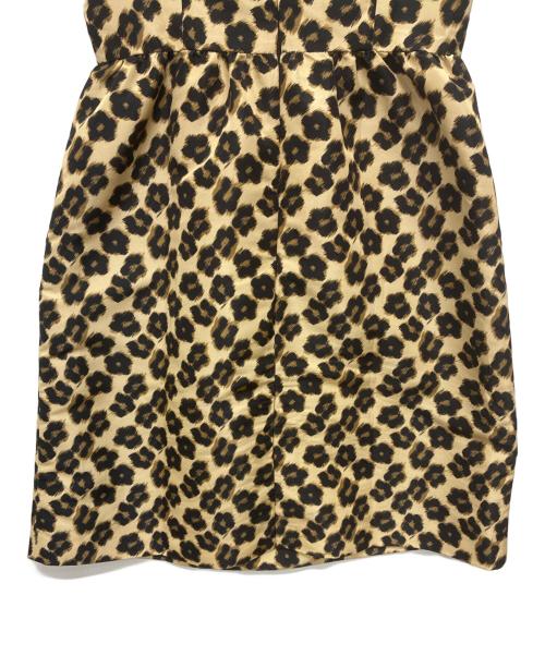 RED VALENTINO（レッドヴァレンティノ）RED VALENTINO (レッドヴァレンティノ) ノースリーブ・キャミソールワンピース ベージュ サイズ:38の古着・服飾アイテム