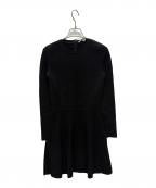 RED VALENTINOレッドヴァレンティノ）の古着「ニットワンピース」｜ブラック