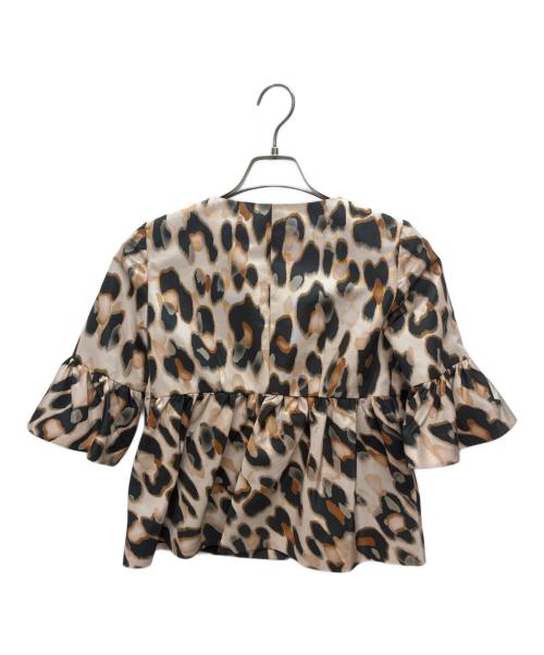 RED VALENTINO（レッドヴァレンティノ）RED VALENTINO (レッドヴァレンティノ) ジャケット ベージュ×ブラック サイズ:38の古着・服飾アイテム