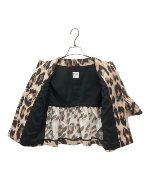 RED VALENTINO（レッドヴァレンティノ）RED VALENTINO (レッドヴァレンティノ) ジャケット ベージュ×ブラック サイズ:38の古着・服飾アイテム