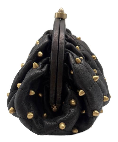 THOMASWYLDE（トーマスワイルド）THOMASWYLDE (トーマスワイルド) がま口バッグ ブラックの古着・服飾アイテム