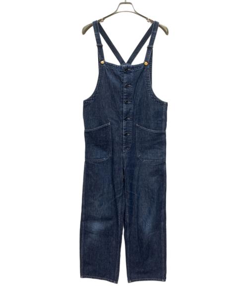 HARVESTY（ハーベスティー）HARVESTY (ハーベスティー) デニムオーバーオール インディゴ サイズ:SIZE 2の古着・服飾アイテム