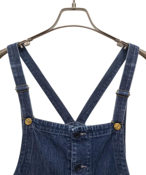HARVESTY（ハーベスティー）HARVESTY (ハーベスティー) デニムオーバーオール インディゴ サイズ:SIZE 2の古着・服飾アイテム
