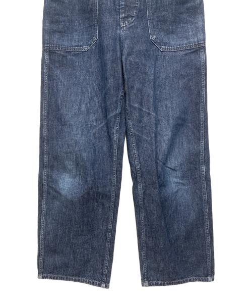 HARVESTY（ハーベスティー）HARVESTY (ハーベスティー) デニムオーバーオール インディゴ サイズ:SIZE 2の古着・服飾アイテム