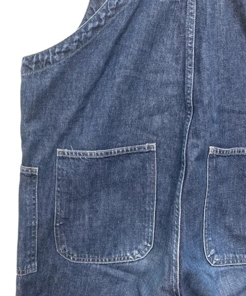 HARVESTY（ハーベスティー）HARVESTY (ハーベスティー) デニムオーバーオール インディゴ サイズ:SIZE 2の古着・服飾アイテム