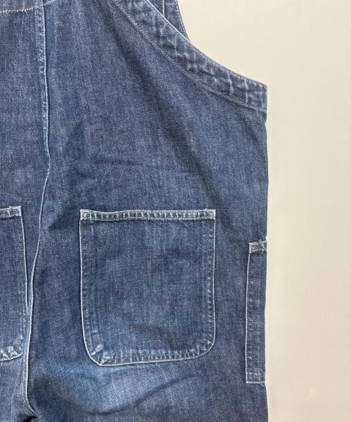 HARVESTY（ハーベスティー）HARVESTY (ハーベスティー) デニムオーバーオール インディゴ サイズ:SIZE 2の古着・服飾アイテム