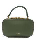 VIOLAd'OROヴィオラドーロ）の古着「イタリアンスプリッドレザーショルダーバッグ」｜グリーン