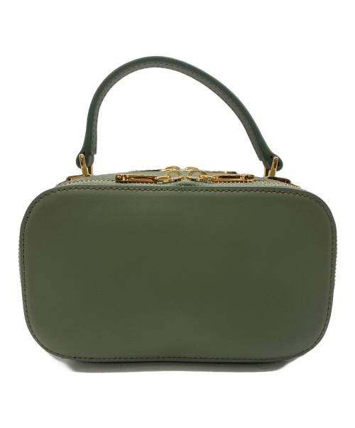 VIOLAd'ORO（ヴィオラドーロ）VIOLAd'ORO (ヴィオラドーロ) イタリアンスプリッドレザーショルダーバッグ グリーンの古着・服飾アイテム