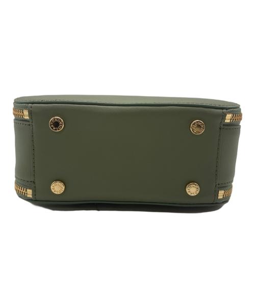 VIOLAd'ORO（ヴィオラドーロ）VIOLAd'ORO (ヴィオラドーロ) イタリアンスプリッドレザーショルダーバッグ グリーンの古着・服飾アイテム