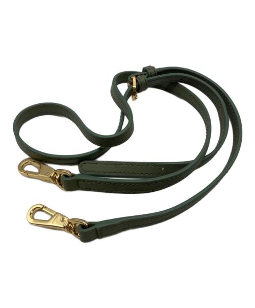 VIOLAd'ORO（ヴィオラドーロ）VIOLAd'ORO (ヴィオラドーロ) イタリアンスプリッドレザーショルダーバッグ グリーンの古着・服飾アイテム