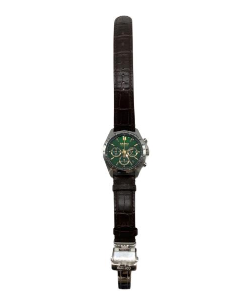 SEIKO（セイコー）SEIKO (セイコー) クロノグラフ スピリット グリーンの古着・服飾アイテム