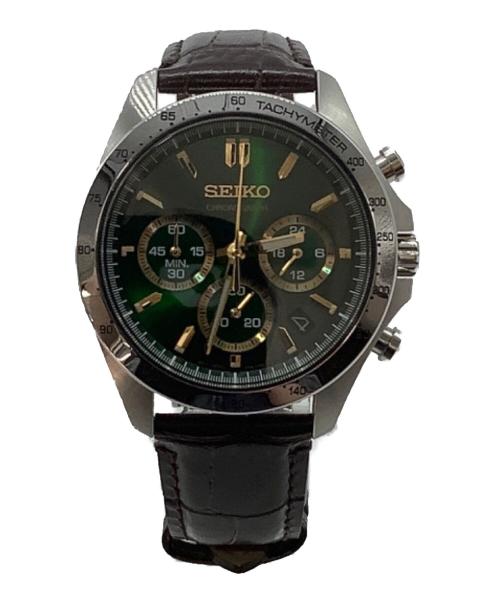 SEIKO（セイコー）SEIKO (セイコー) クロノグラフ スピリット グリーンの古着・服飾アイテム