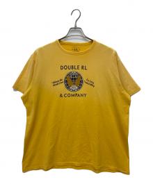 RRL（ダブルアールエル）の古着「ガーメントダイド ジャージー グラフィックTシャツ」｜イエロー