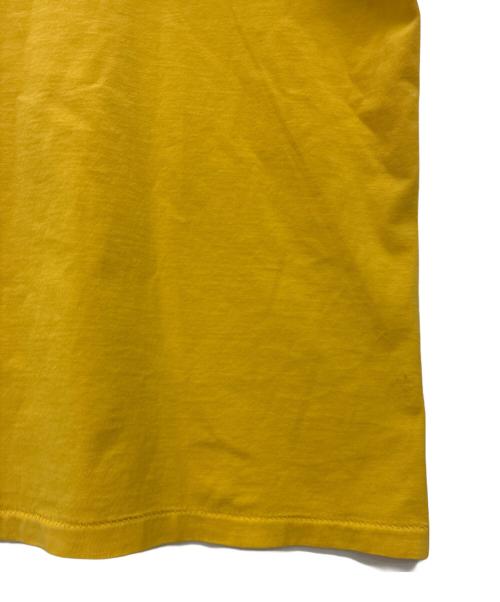 RRL（ダブルアールエル）RRL (ダブルアールエル) ガーメントダイド ジャージー グラフィックTシャツ イエロー サイズ:XXLの古着・服飾アイテム