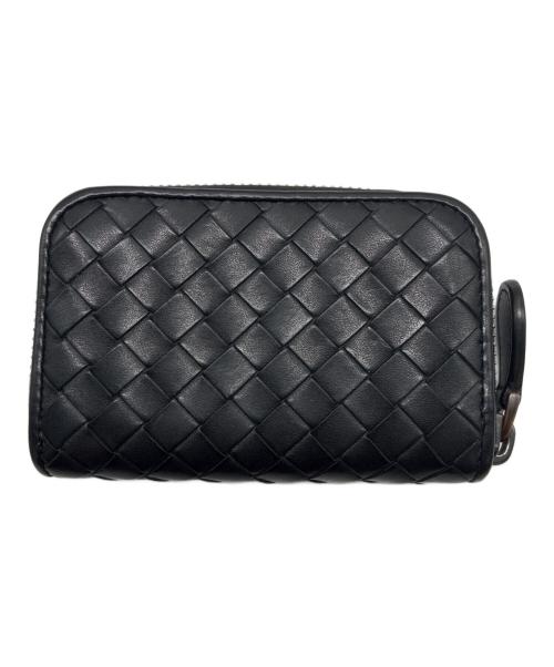 BOTTEGA VENETA（ボッテガベネタ）BOTTEGA VENETA (ボッテガベネタ) イントレチャート コインケース ブラックの古着・服飾アイテム