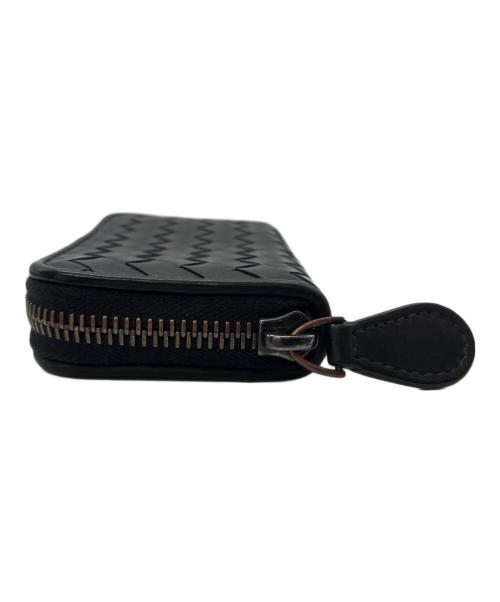 BOTTEGA VENETA（ボッテガベネタ）BOTTEGA VENETA (ボッテガベネタ) イントレチャート コインケース ブラックの古着・服飾アイテム