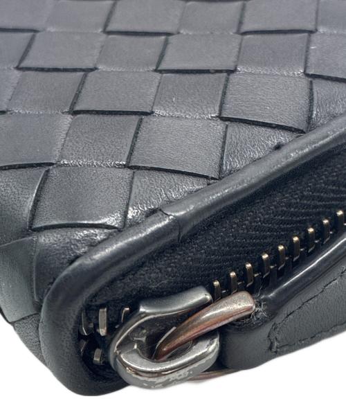 BOTTEGA VENETA（ボッテガベネタ）BOTTEGA VENETA (ボッテガベネタ) イントレチャート コインケース ブラックの古着・服飾アイテム
