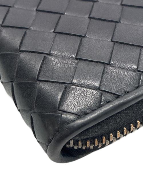 BOTTEGA VENETA（ボッテガベネタ）BOTTEGA VENETA (ボッテガベネタ) イントレチャート コインケース ブラックの古着・服飾アイテム
