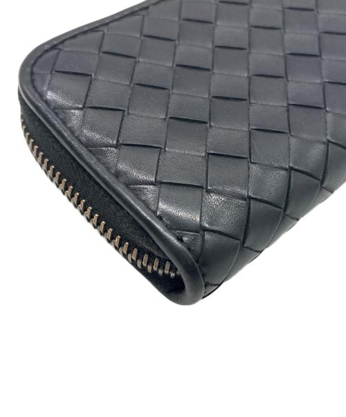 BOTTEGA VENETA（ボッテガベネタ）BOTTEGA VENETA (ボッテガベネタ) イントレチャート コインケース ブラックの古着・服飾アイテム