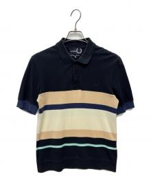 FRED PERRY×RAF SIMONS（フレッドペリー×ラフシモンズ）の古着「ポロシャツ」｜ブラック