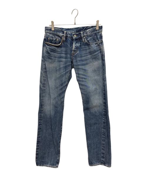 Hysteric Glamour（ヒステリックグラマー）Hysteric Glamour (ヒステリックグラマー) スタッズデニムパンツ インディゴ サイズ:30の古着・服飾アイテム