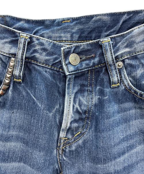 Hysteric Glamour（ヒステリックグラマー）Hysteric Glamour (ヒステリックグラマー) スタッズデニムパンツ インディゴ サイズ:30の古着・服飾アイテム