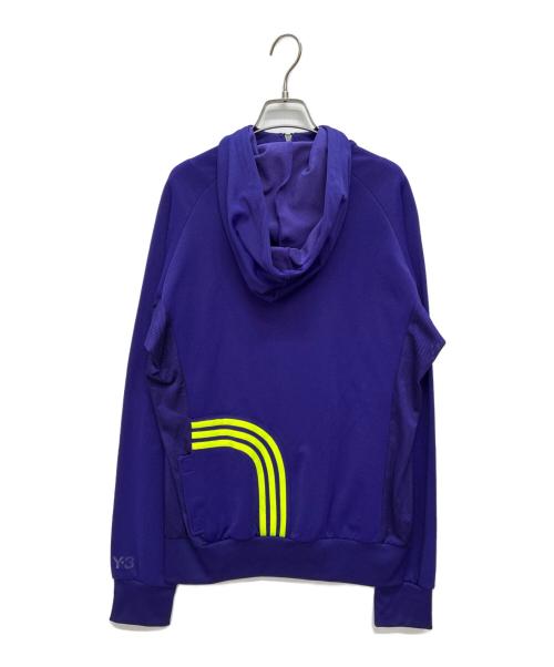Y-3（ワイスリー）Y-3 (ワイスリー) ジップパーカー パープル サイズ:Mの古着・服飾アイテム