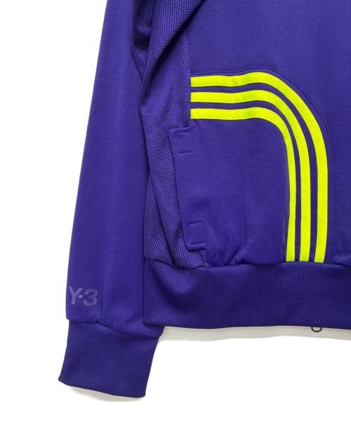 Y-3（ワイスリー）Y-3 (ワイスリー) ジップパーカー パープル サイズ:Mの古着・服飾アイテム