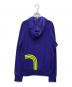 Y-3 (ワイスリー) ジップパーカー パープル サイズ:M：7000円