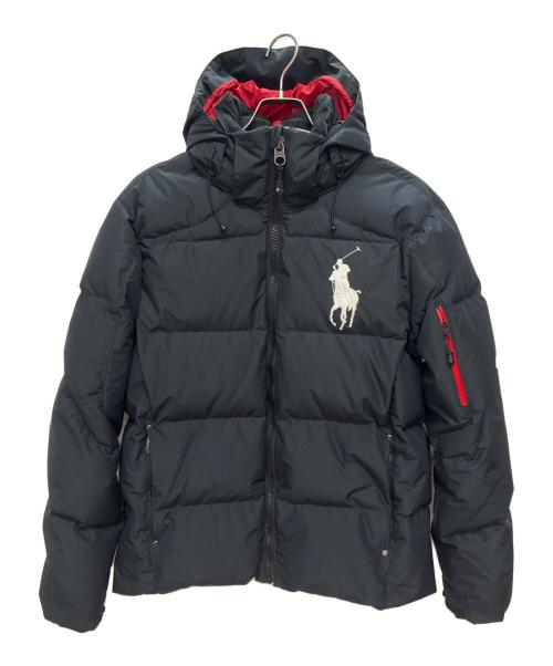 POLO RALPH LAUREN（ポロ・ラルフローレン）POLO RALPH LAUREN (ポロ・ラルフローレン) ビッグポニー ダウンジャケット ブラック サイズ:Mの古着・服飾アイテム