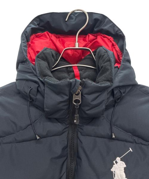 POLO RALPH LAUREN（ポロ・ラルフローレン）POLO RALPH LAUREN (ポロ・ラルフローレン) ビッグポニー ダウンジャケット ブラック サイズ:Mの古着・服飾アイテム