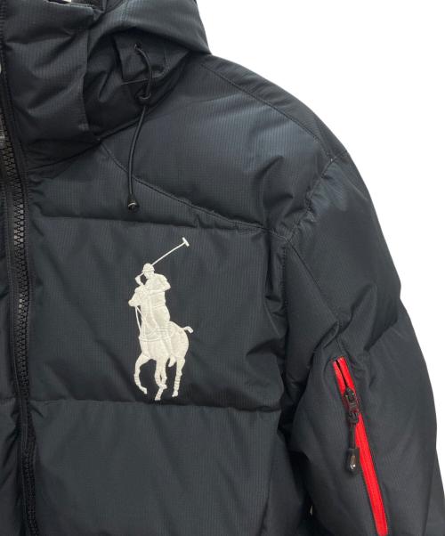 POLO RALPH LAUREN（ポロ・ラルフローレン）POLO RALPH LAUREN (ポロ・ラルフローレン) ビッグポニー ダウンジャケット ブラック サイズ:Mの古着・服飾アイテム
