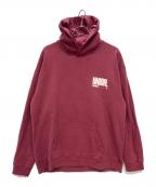 UNIONユニオン）の古着「GRAIN P/O HOODIE プルオーバーパーカー」｜レッド