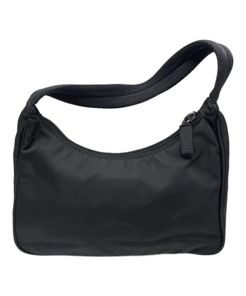 PRADA（プラダ）PRADA (プラダ) ナイロンハンドバッグ ブラックの古着・服飾アイテム
