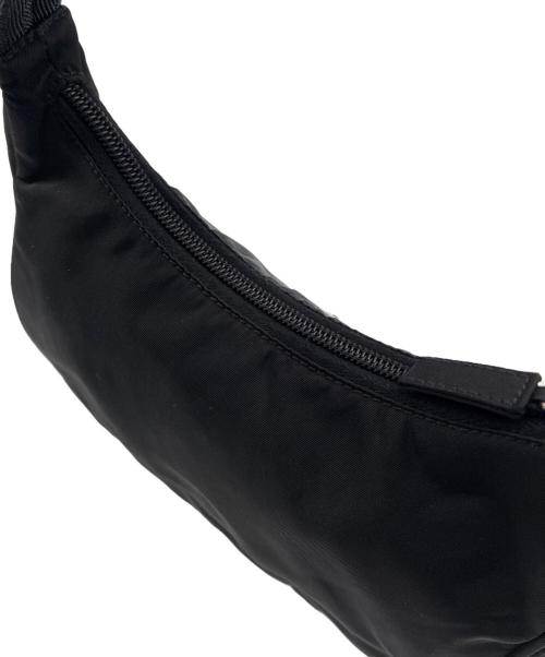 PRADA（プラダ）PRADA (プラダ) ナイロンハンドバッグ ブラックの古着・服飾アイテム